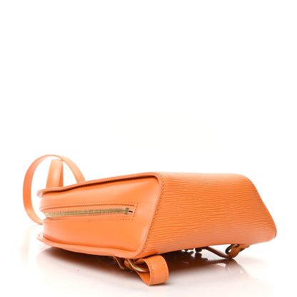 Louis Vuitton Epi Mabillon Backpack Mandarin 4 of 9