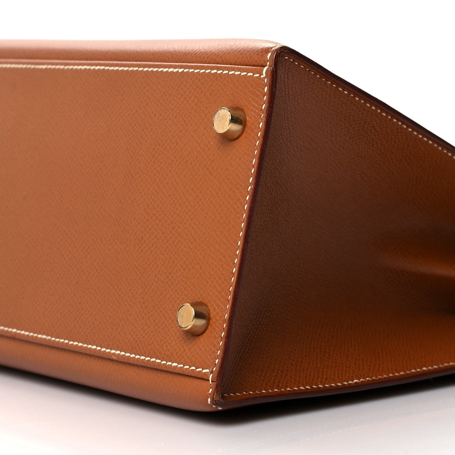 Hermes Courchevel Kelly Sellier 32 Gold 10 of 15