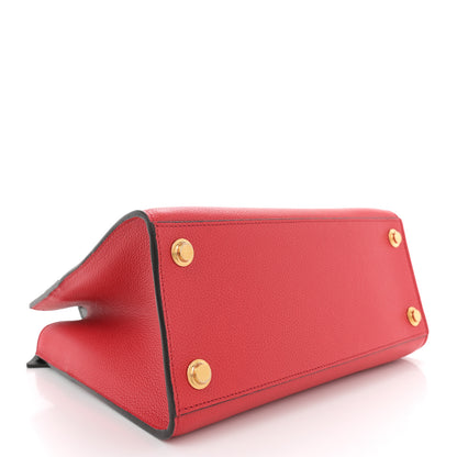 Louis Vuitton Taurillon City Steamer PM Black Rouge 4 of 9