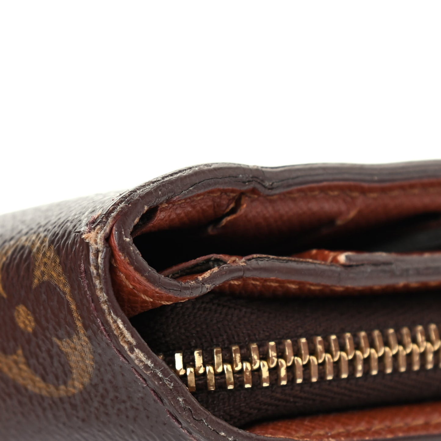 Monogram Compact Zippe Zipped Wallet
