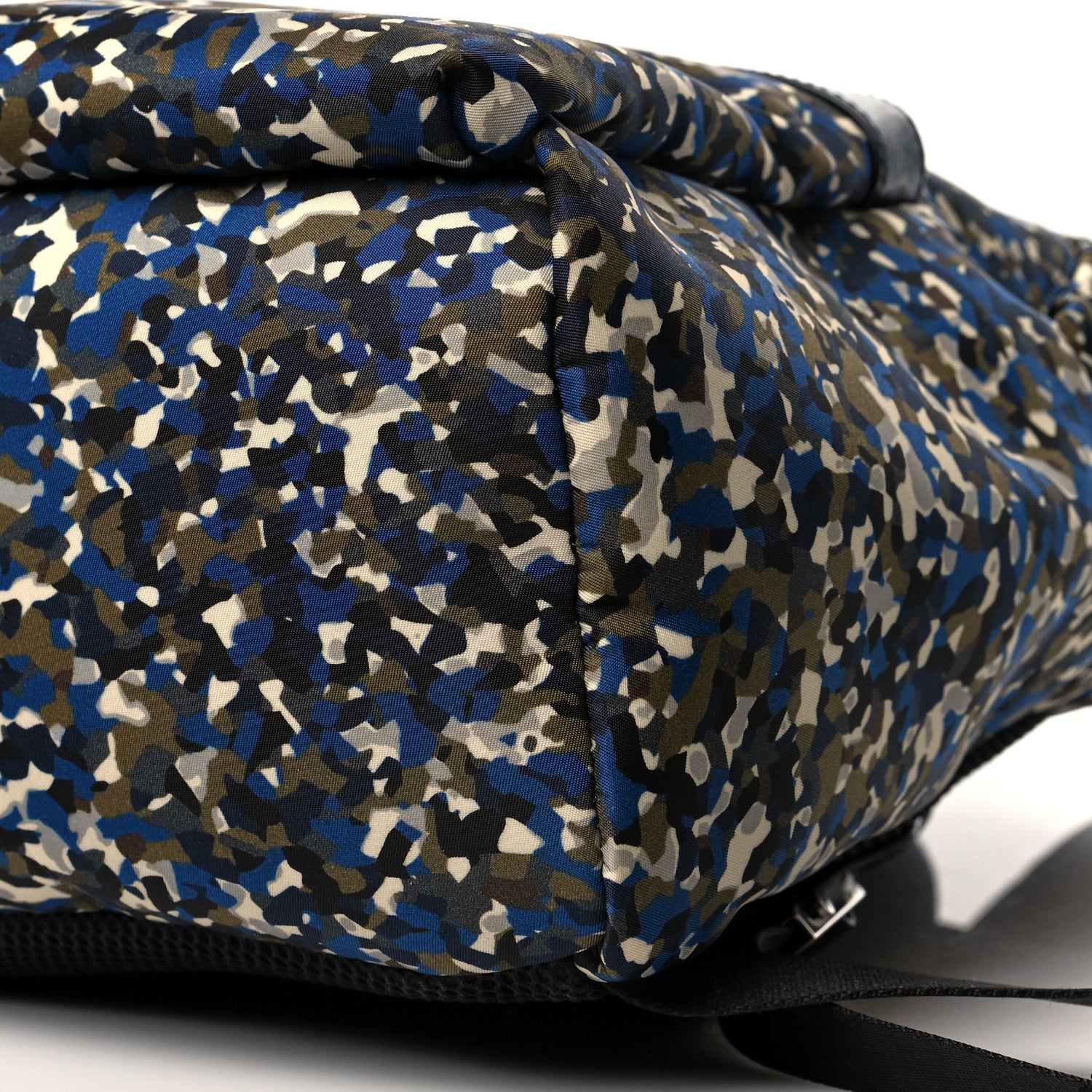 Fendi Nylon Vitello Elite Flamingo Granite Lightning Monster Eyes Backpack Military Lavagna Multicolor 9 of 10