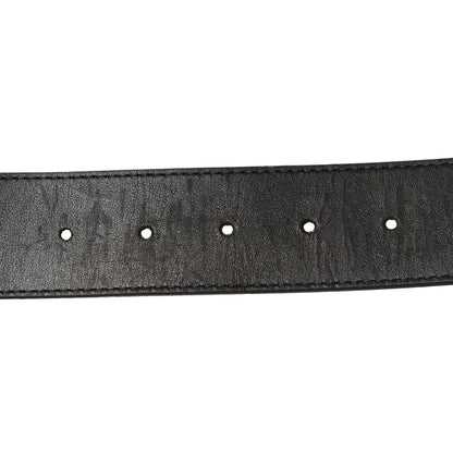 Louis Vuitton Calfskin Monogram 40mm LV Stitch Reversible Belt 90 36 Black 4 of 5