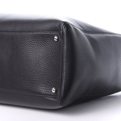 Chanel Calfskin XL Cerf Executive Shopper Tote Black 6 of 8