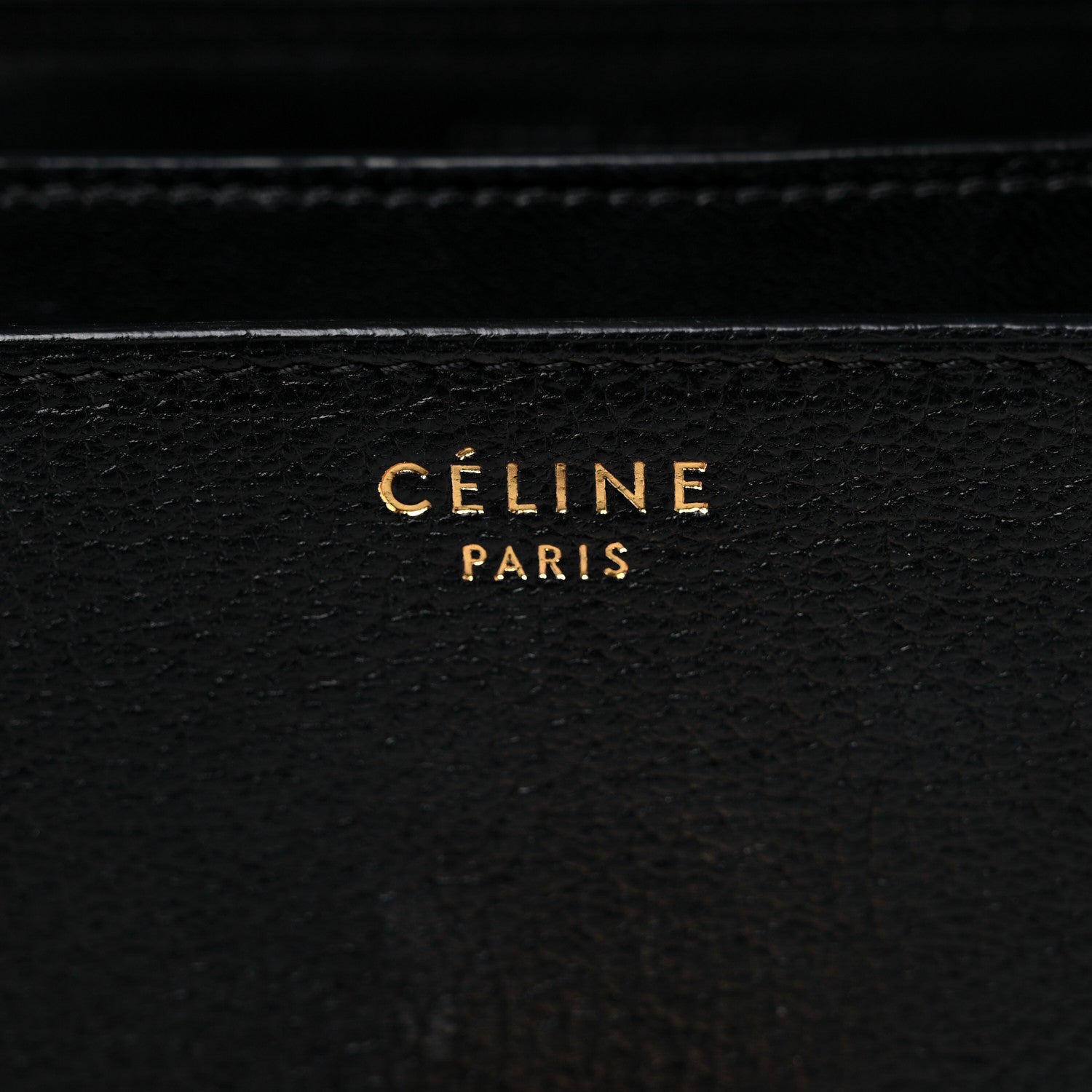 Celine Goatskin Medium Classic Box Flap Bag Black 6 of 14