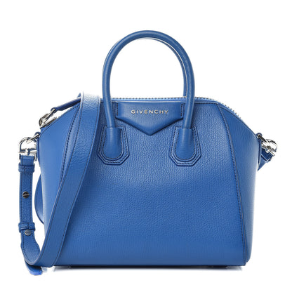 Givenchy Sugar Goatskin Mini Antigona Indigo Blue 1 of 15