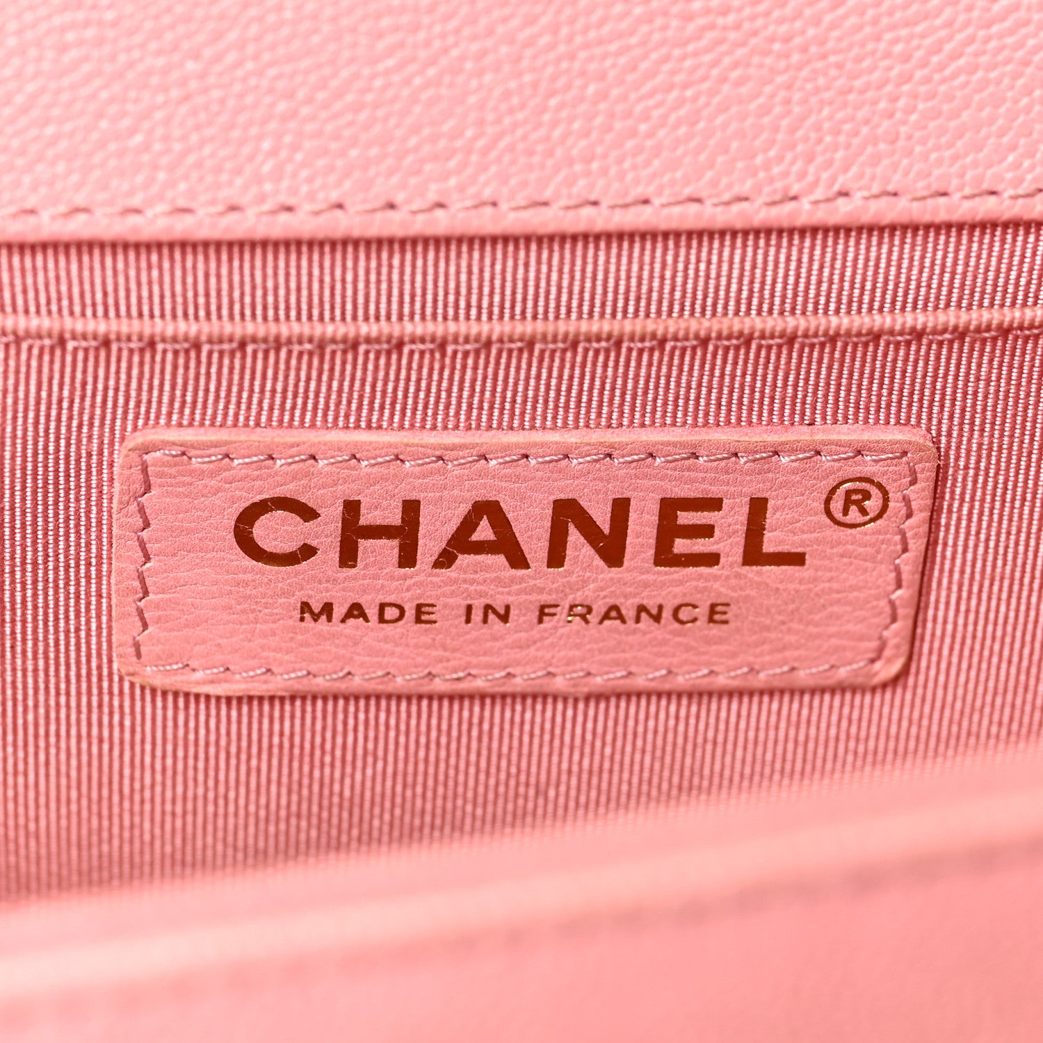 Chanel Caviar Quilted Medium Boy Flap Pink 6 of 9