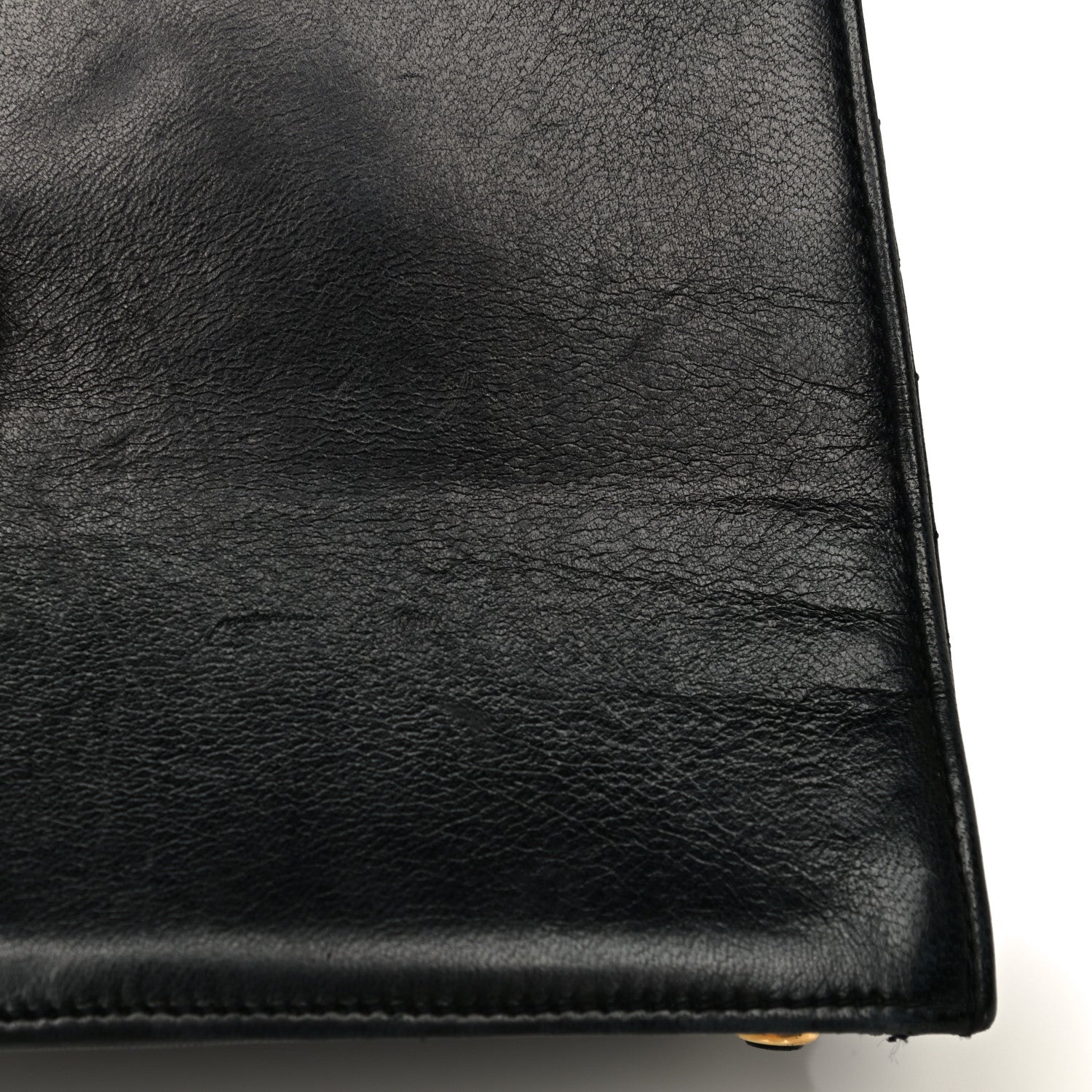 Chanel Lambskin Quilted Jumbo Single Flap Black 15 of 24