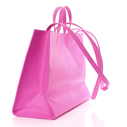 Telfar Vegan Leather Large Shopping Bag Azalea 3 of 10