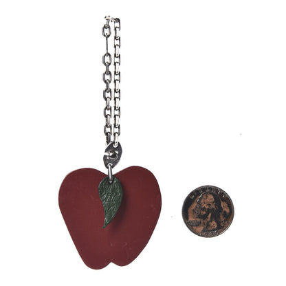 Hermes Swift Apple Key Chain Bag Charm 2 of 3