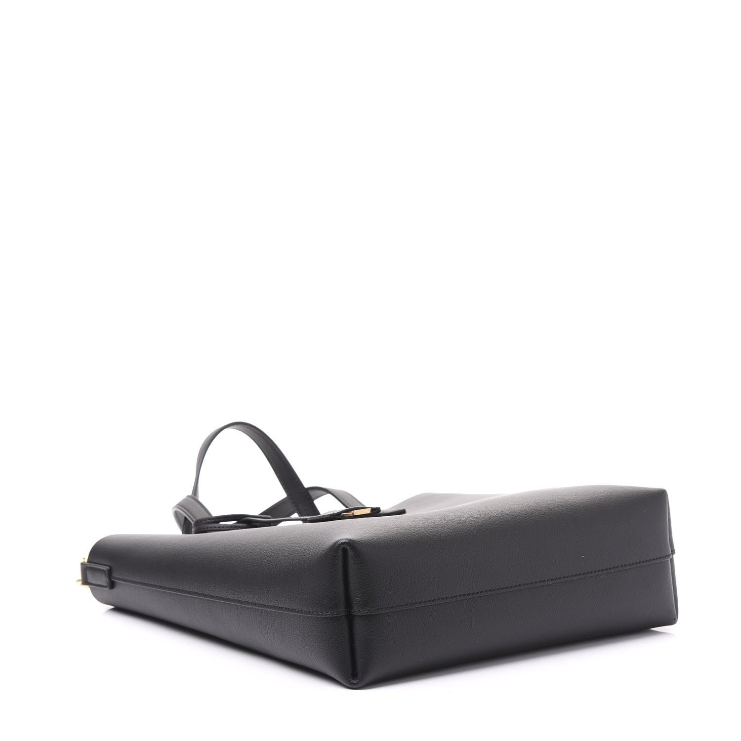 Saint Laurent Calfskin Toy Shopping Tote Black 3 of 7