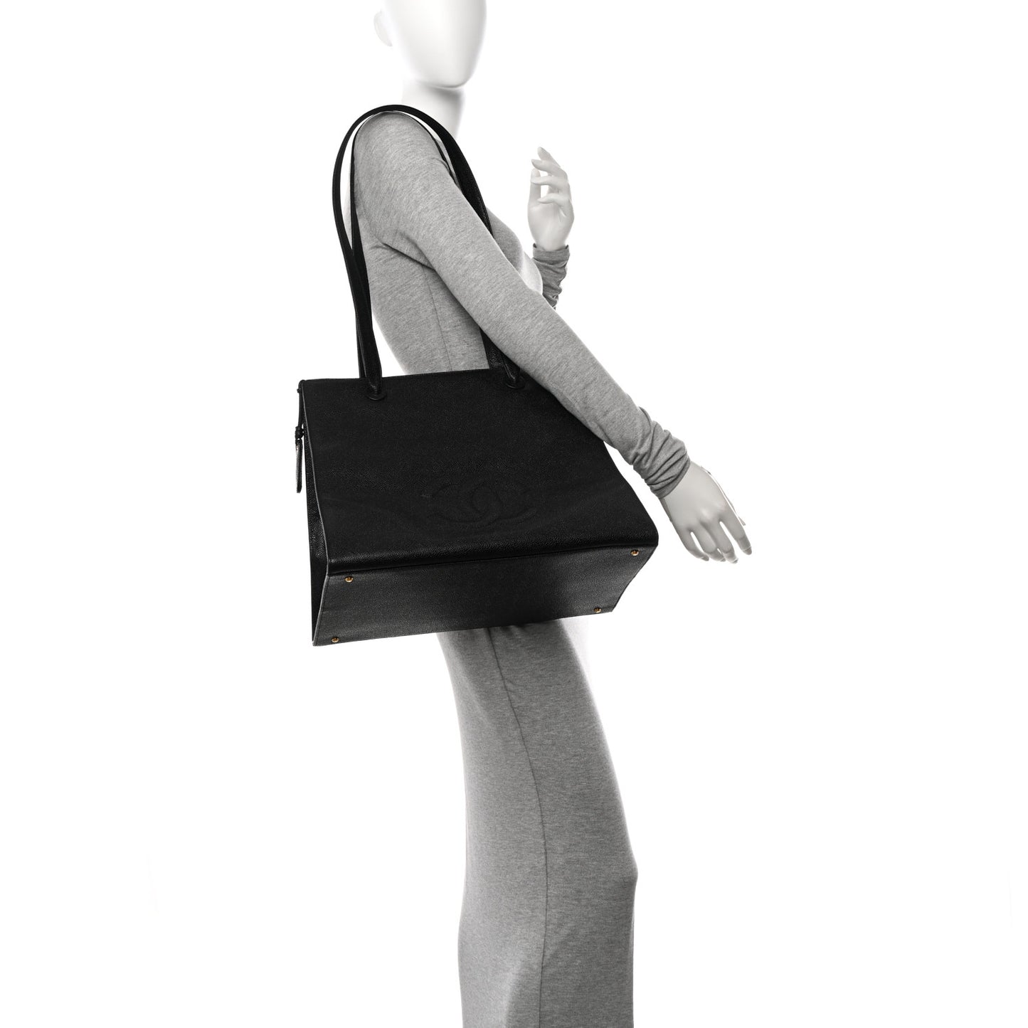 Caviar CC Tote Black