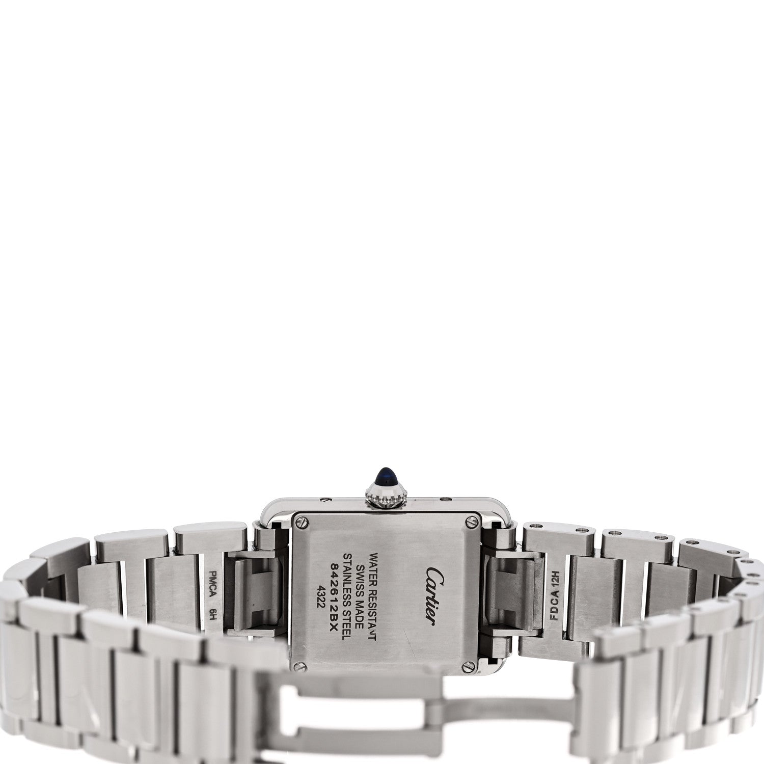 Cartier Stainless Steel 22mm Tank Must Quartz Watch 4 of 5