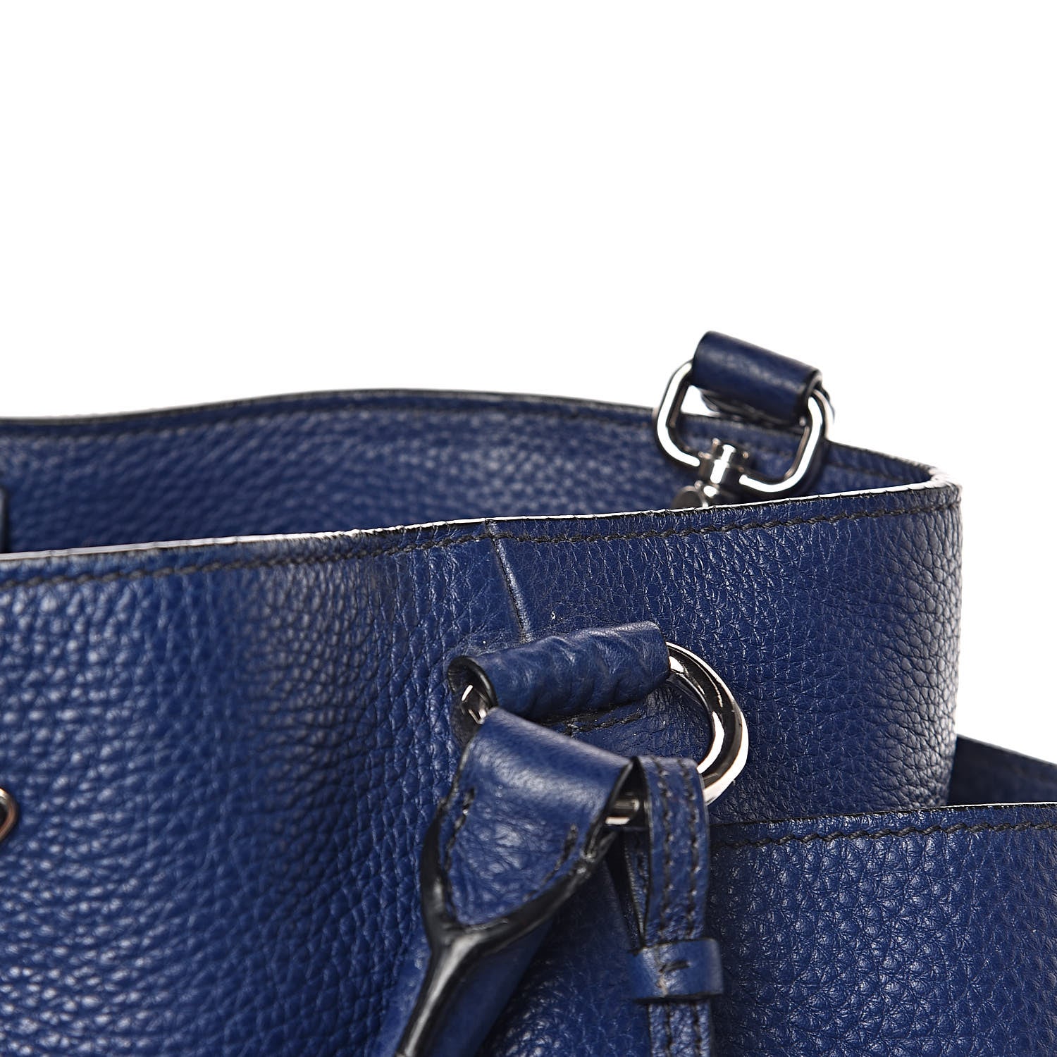 Prada Vitello Daino Side Pocket Tote Inchiostro 15 of 25