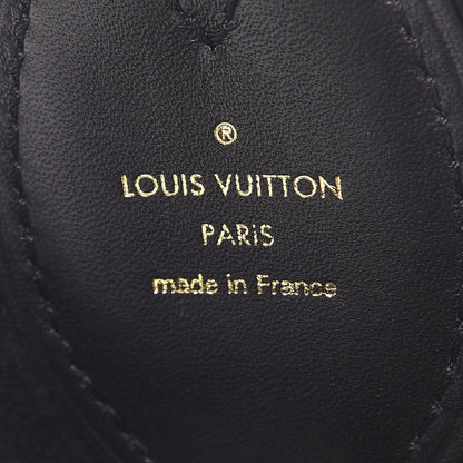 Louis Vuitton Monogram Flower Hobo Black 6 of 11