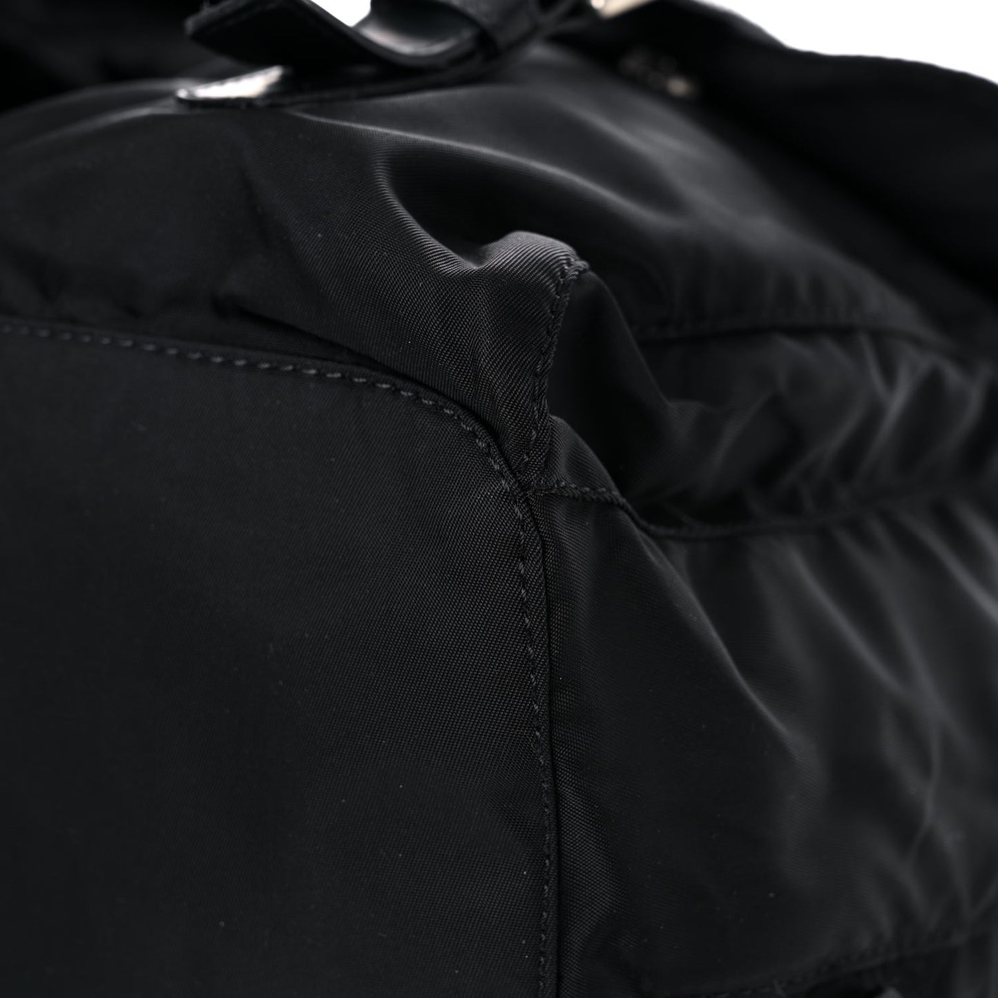 Nylon Vela Medium Backpack Black