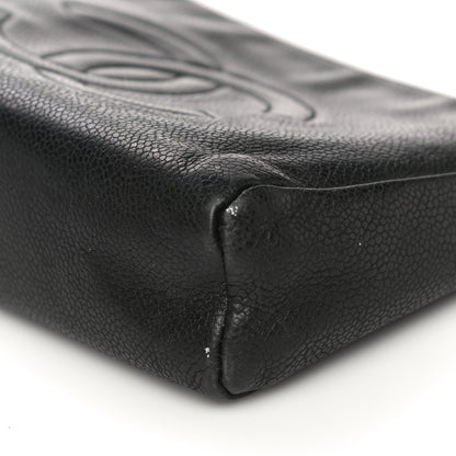 Chanel Caviar Timeless CC Cosmetic Pouch Black 10 of 20