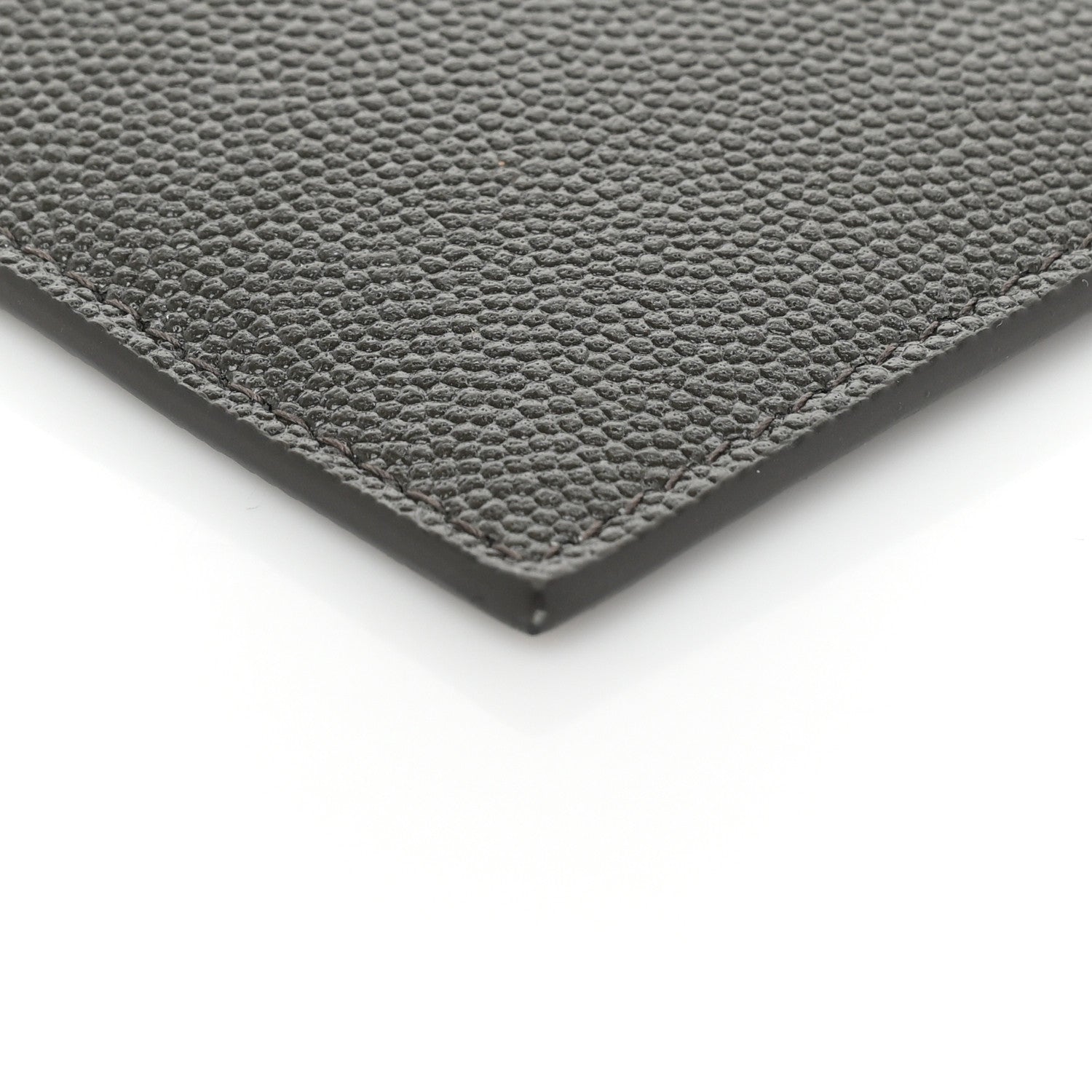 Saint Laurent Grain De Poudre Uptown Pouch Pebble 7 of 9