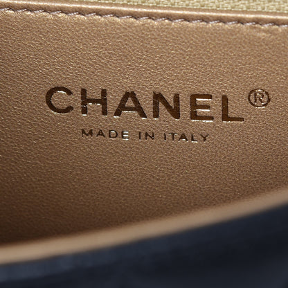 Chanel Lambskin Quilted Small Chic Pearls Flap Black 6 of 9