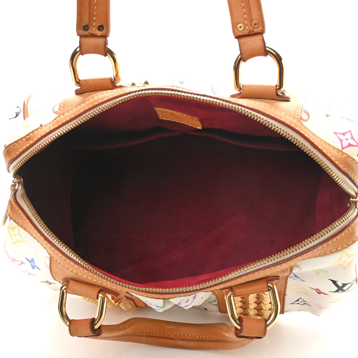 Monogram Multicolor Courtney MM White