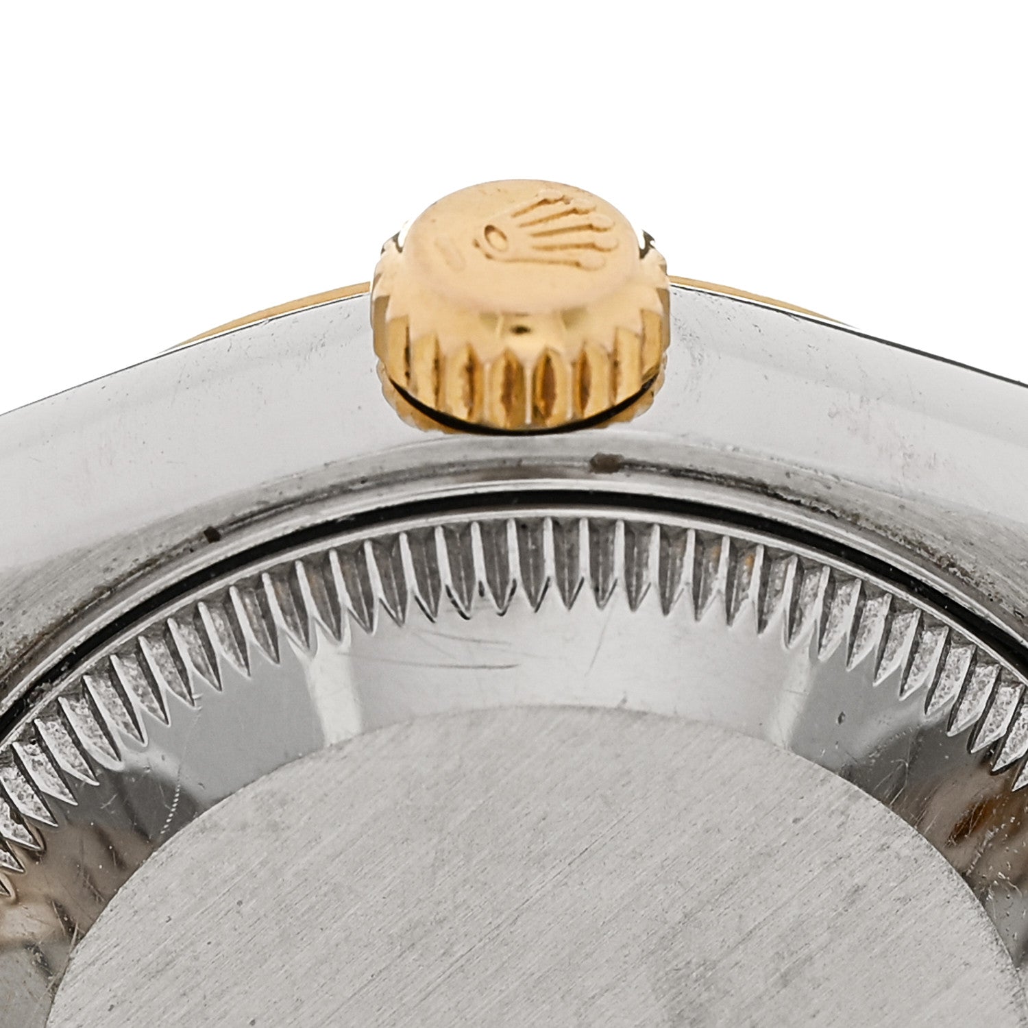 Rolex Stainless Steel 18K Yellow Gold Diamond 26mm Oyster Perpetual Datejust Watch Champagne 79173 5 of 6