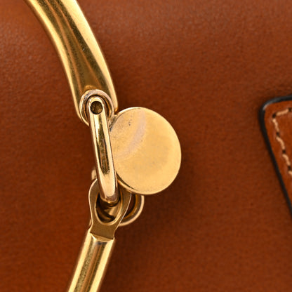 Chloe Calfskin Suede Medium Nile Bracelet Bag Caramel 13 of 15