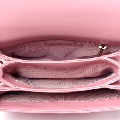 Chanel Lambskin Quilted Mini Citizen Chic Flap Pink 6 of 10