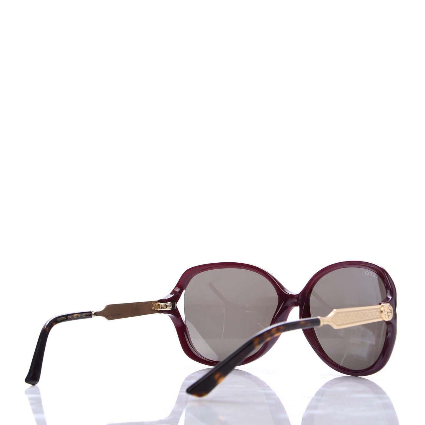 Acetate Oversized Butterfly Sunglasses GG 0076S Purple