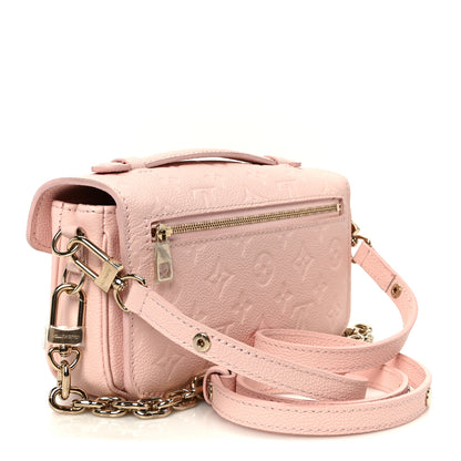 Louis Vuitton Empreinte Pochette Metis East West Pink Opale 3 of 12