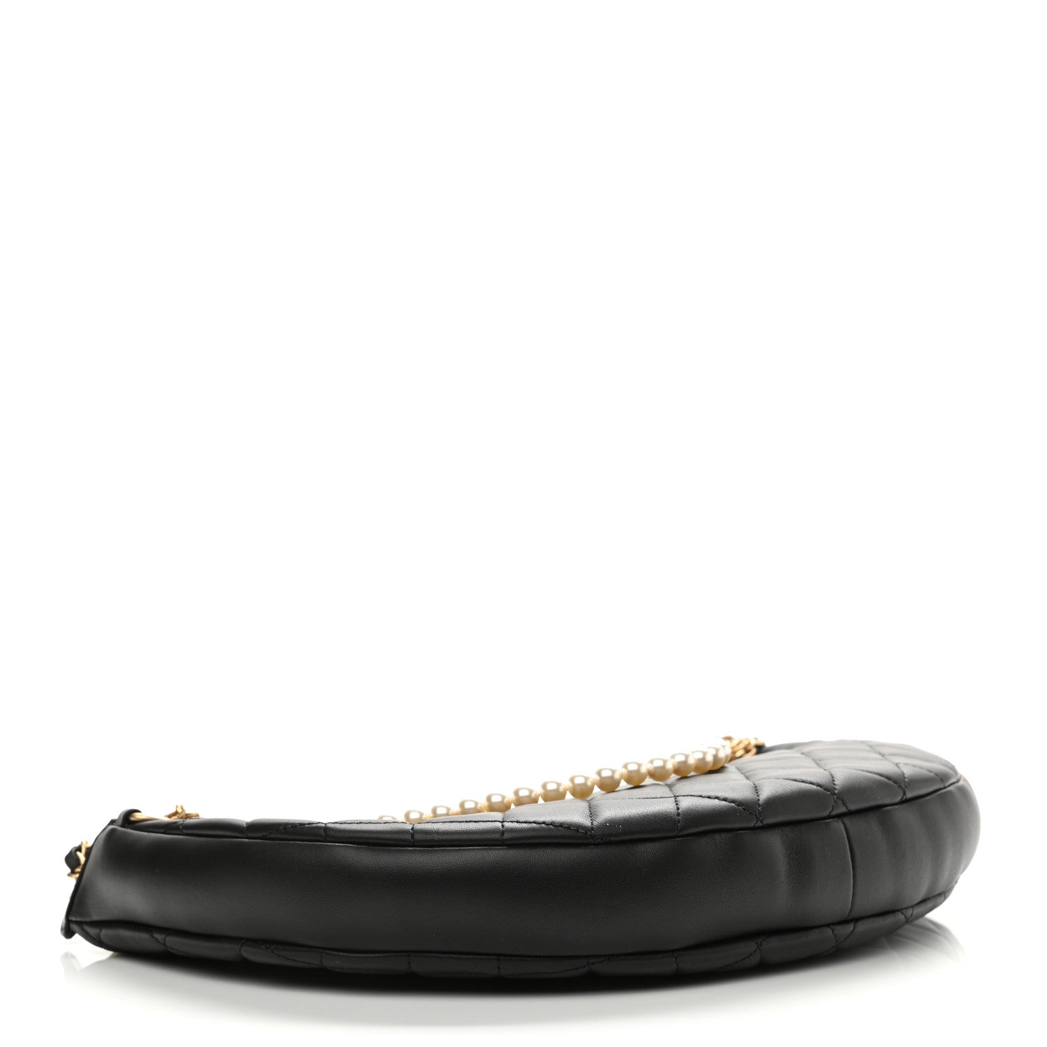 Chanel Lambskin Quilted All About Chains Hobo Black 7 of 21