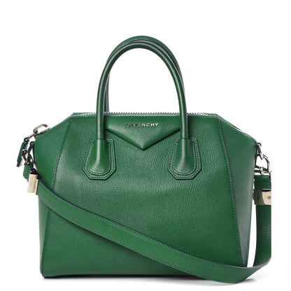 Givenchy Sugar Goatskin Small Antigona Emerald 1 of 19