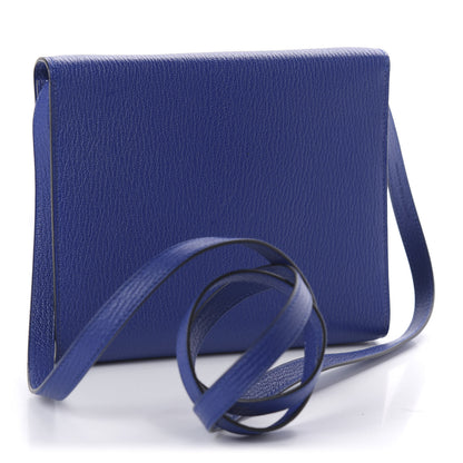 Hermes Chevre Mysore Clic 16 Wallet Bleu Electrique 3 of 10
