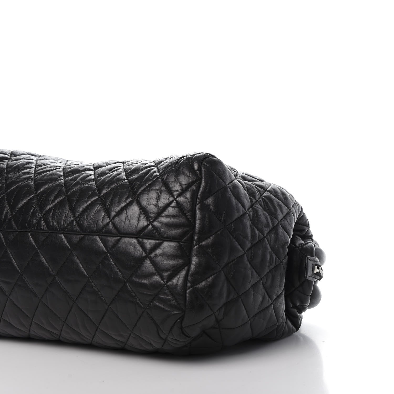 Chanel Lambskin Coco Cocoon Bowler Black 9 of 10