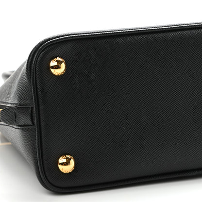 Prada Saffiano Lux Mini Promenade Tote Black 5 of 10