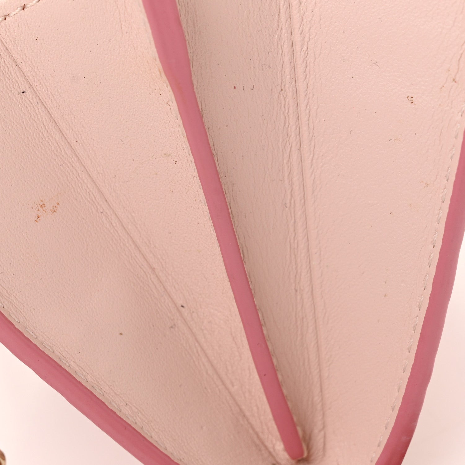 MCM Visetos Large Patricia Wallet On Chain Soft Pink 10 of 11