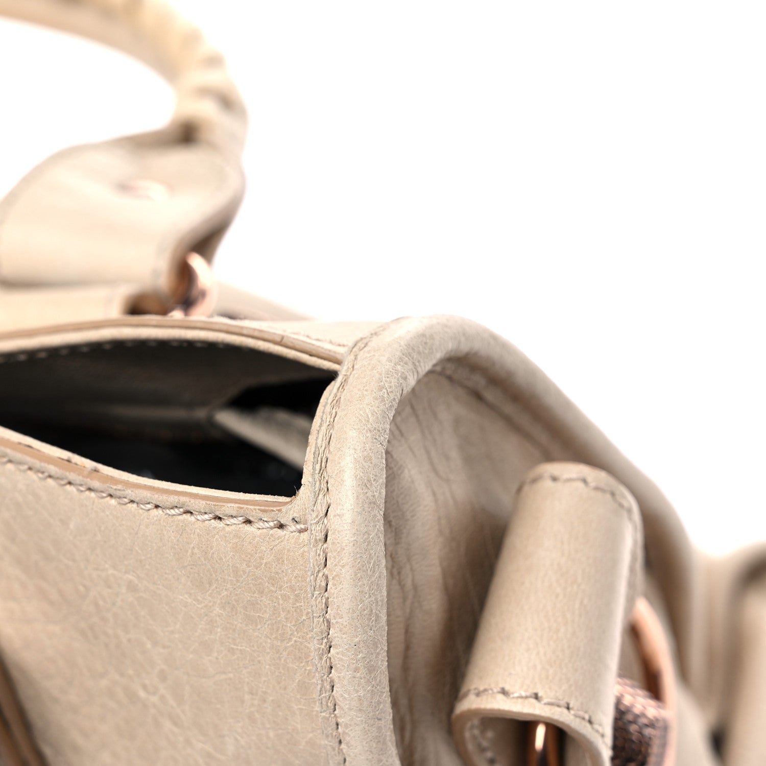 Balenciaga Agneau Giant 21 Rose Gold Hardware City Praline 21 of 26