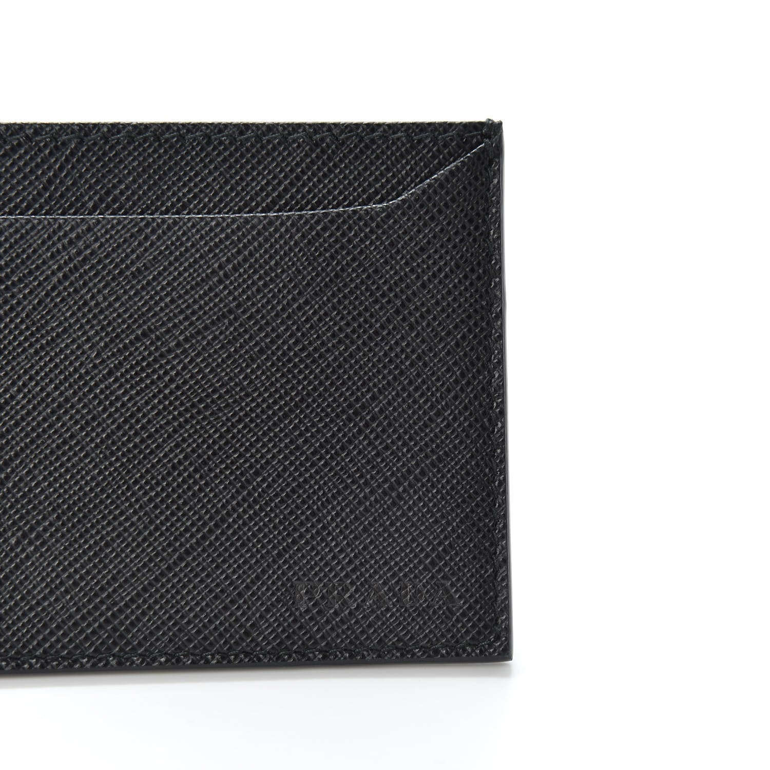 Prada Vernice Plexiglass Card Holder Argento 8 of 8