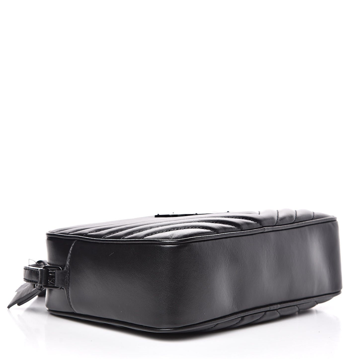 Calfskin Matelasse Monogram Lou Camera Bag Black