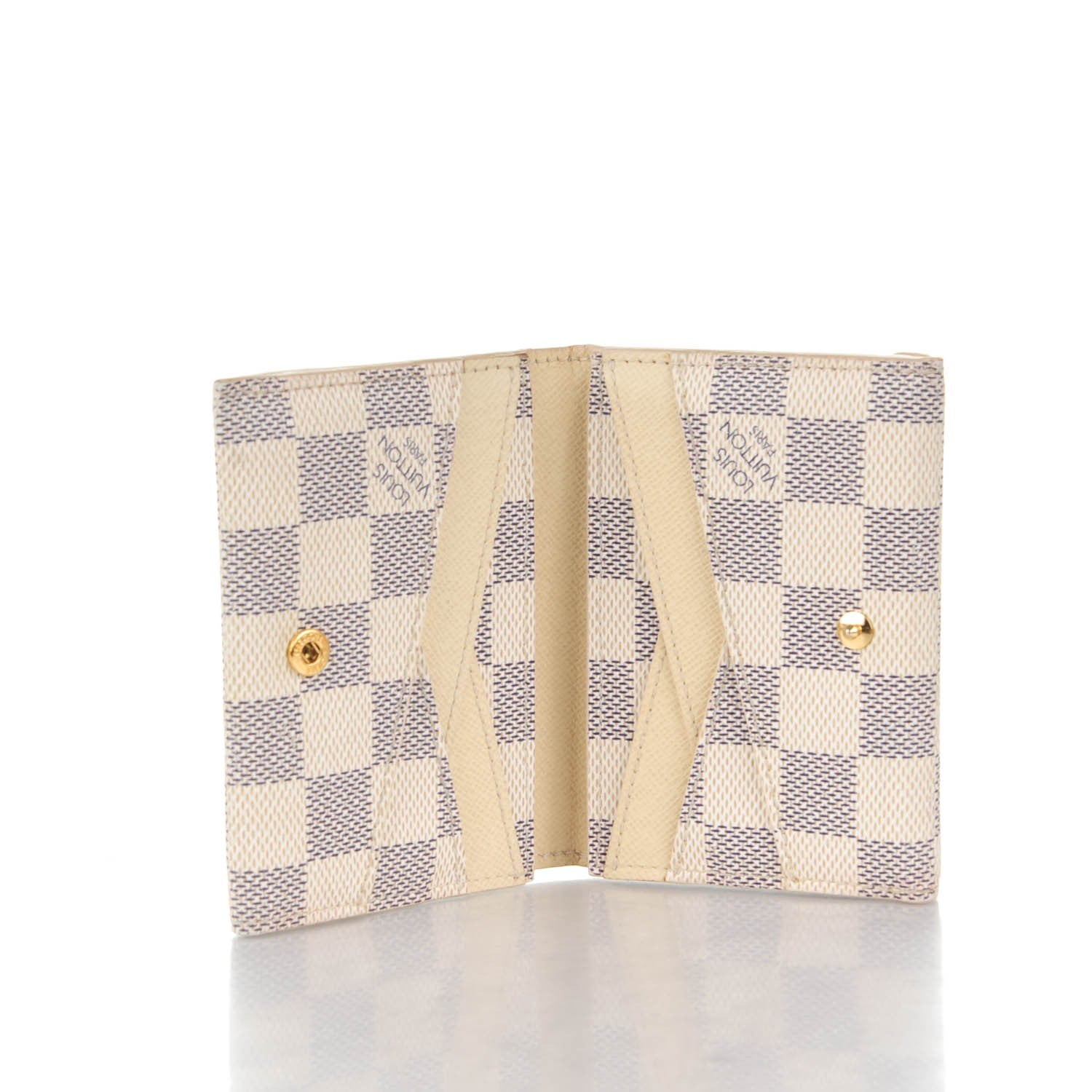 Louis Vuitton Damier Azur Compact Origami Wallet 5 of 7
