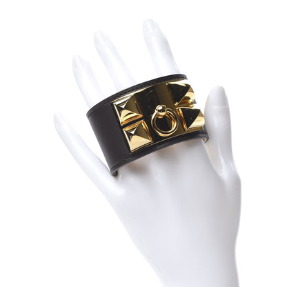 Hermes Box Collier de Chien CDC Bracelet S Chocolate 2 of 5