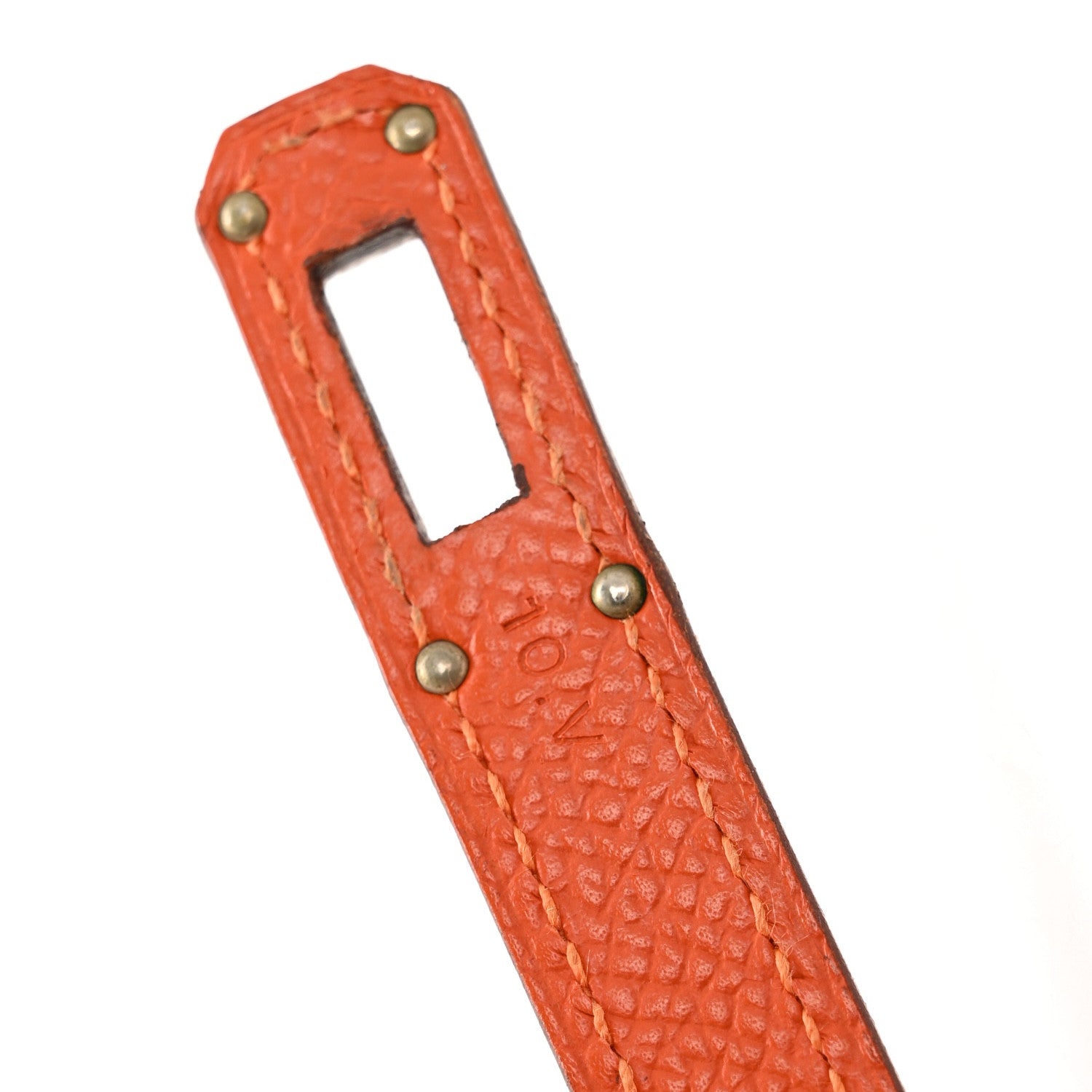 Hermes Epsom Medium Kelly Wallet Feu 7 of 11