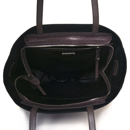 Miu Miu Vitello Shine Shopping Tote Fumo 5 of 11