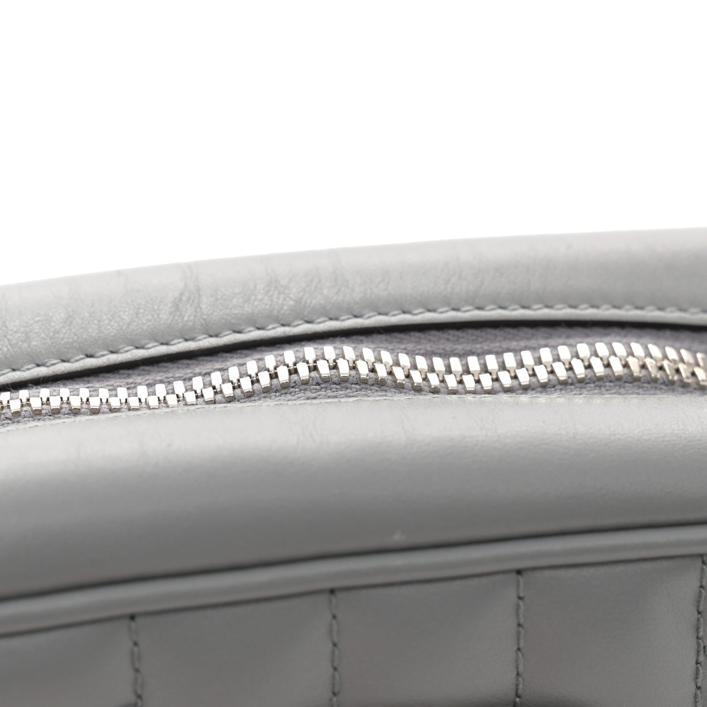 Calfskin Matelasse Aria Small GG Marmont Chain Shoulder Bag Deep Grey