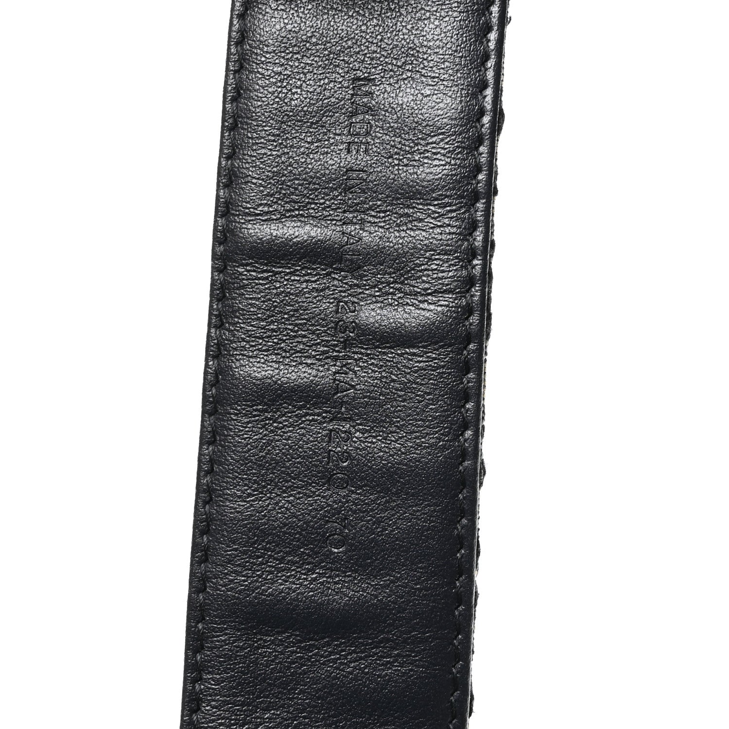 Christian Dior Oblique 30 Montaigne 35mm Belt 70 28 Blue 4 of 6