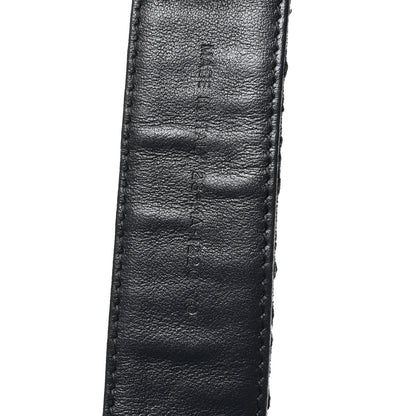 Christian Dior Oblique 30 Montaigne 35mm Belt 70 28 Blue 4 of 6