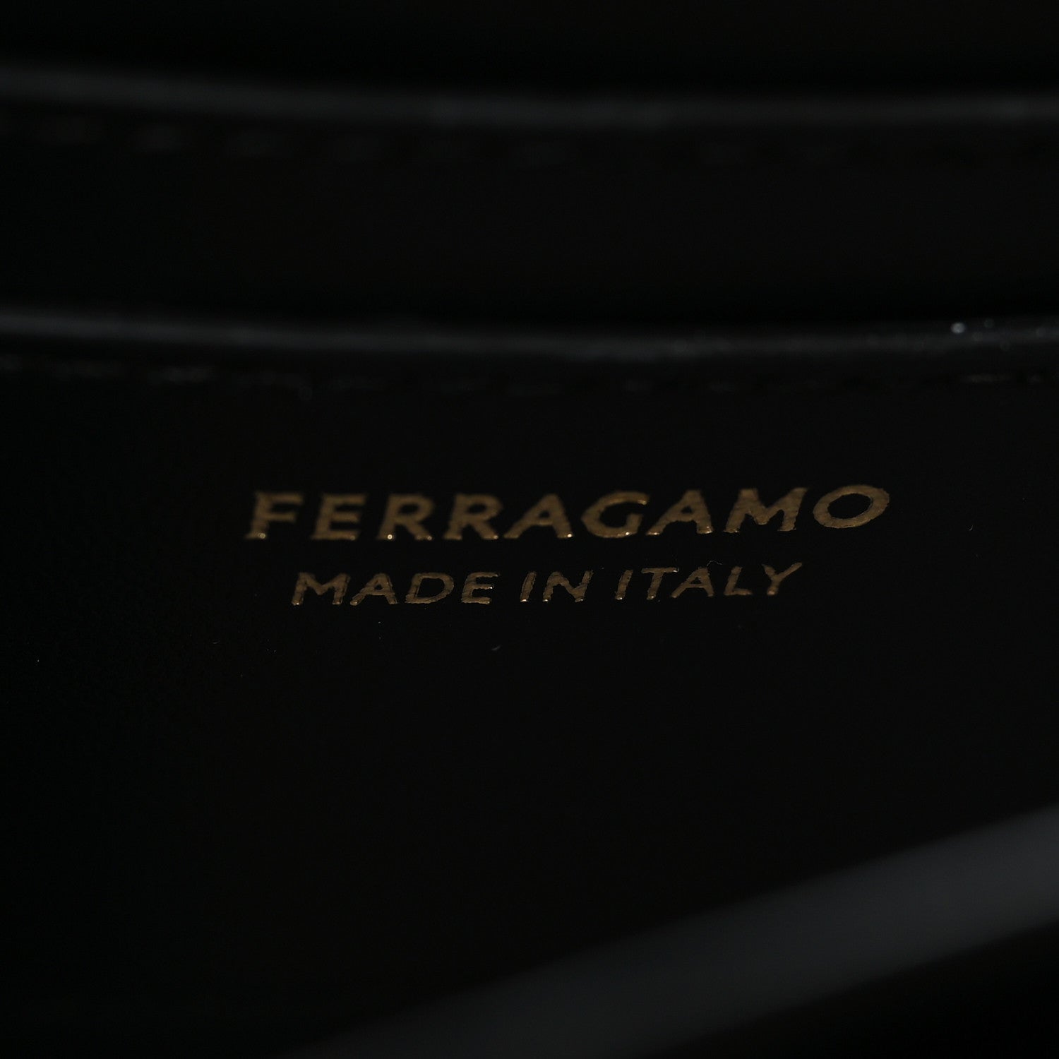 Salvatore Ferragamo Calfskin Double Gancini Crossbody Black 6 of 10