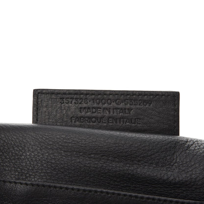 Balenciaga Veau Papier Sight Clutch Black 7 of 7