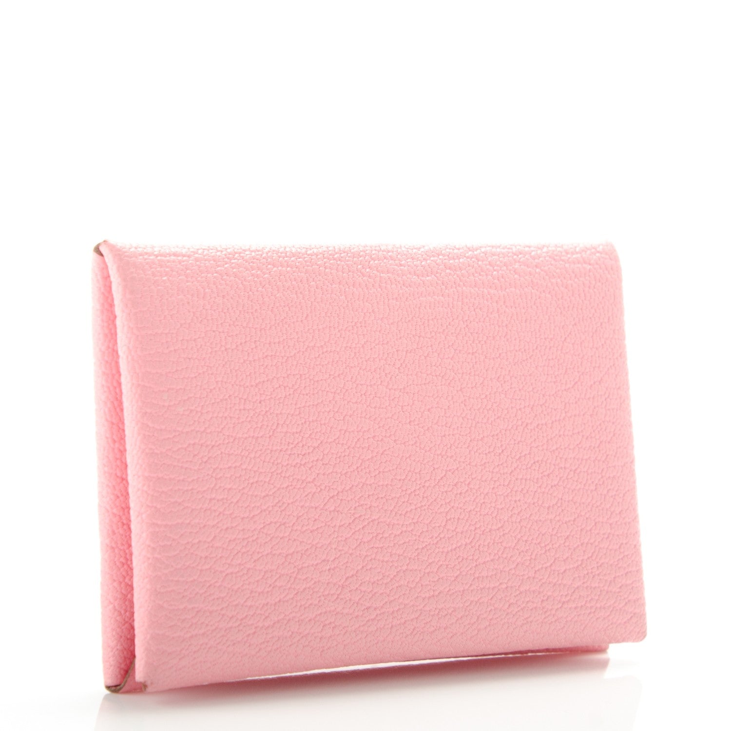 Hermes Chevre Mysore Calvi Card Case Rose Confetti 3 of 8