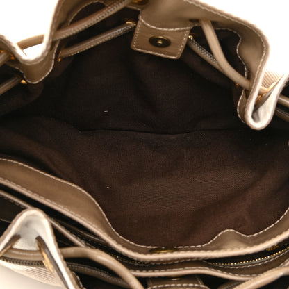 Burberry Canvas Calfskin Mega Nova Check Small Warrior Trench 12 of 22