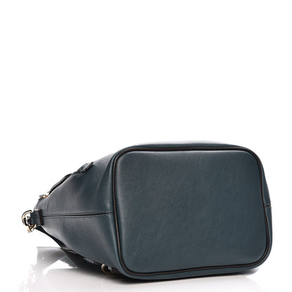 Chloe Suede Calfskin Small Faye Backpack Silver Blue 5 of 9