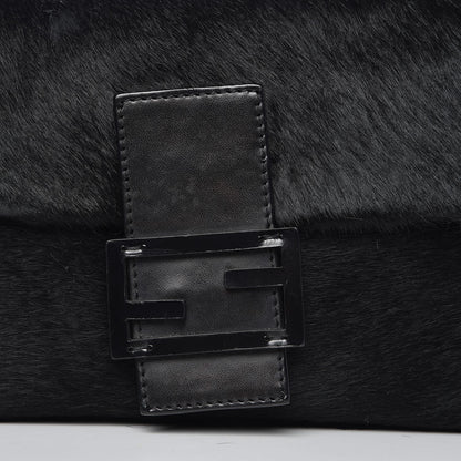 Fendi Calf Hair Baguette Black 11 of 11